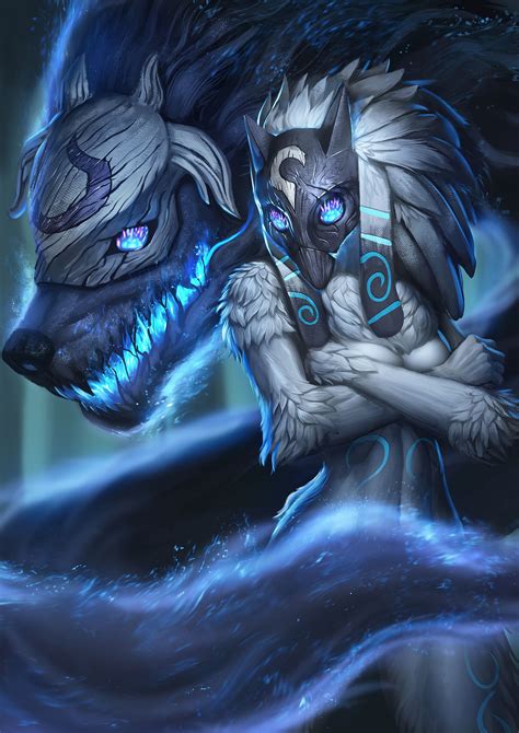 Kindred By Zamberz Lol League Of Legends League Of Legends Characters
