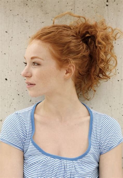 Picture Of Marleen Lohse Beautiful Red Hair Red Hair Woman Red