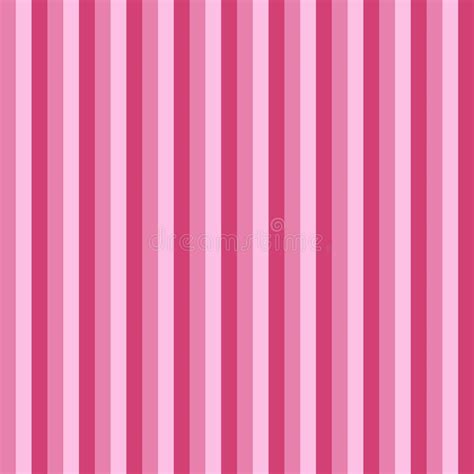 Seamless Pattern Stripe Pink Tone Colors Vertical Stripe Abstract Background Vector