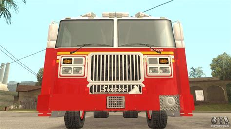 Fdny Seagrave Marauder Ii Tower Ladder For Gta San Andreas