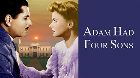 Adam Had Four Sons 1941 Amazon Prime Video Flixable
