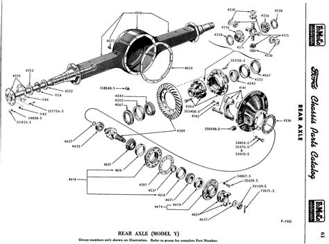 1956 Chassis Parts And Accessories Rear Axle