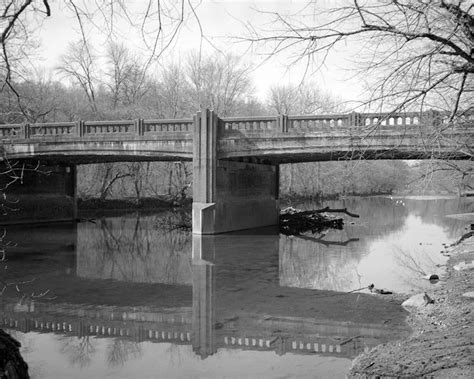 Historic Photo Thompsons Bridge Spanning Brandywine River On