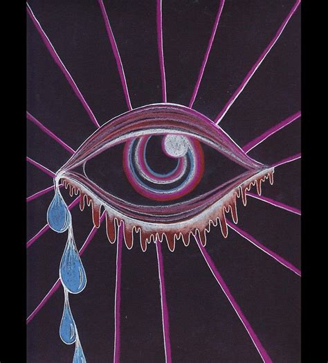 Trippy Eye Sleeveless Top By Artbymeganbrock Eye Art Trippy Drawings