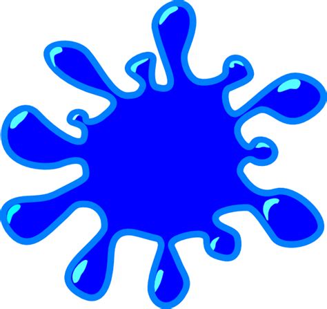 Blue Paint Clipart