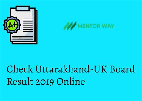 Check Uttarakhand Uk Board Result 2019 Online