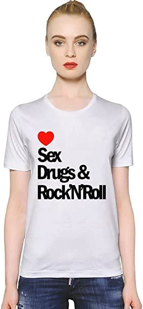 i love sex drugs and rock n roll womens t shirt xx large uk clothing