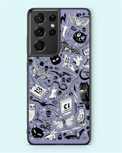 Halloween Galaxy S23 Ultra Case Witch Galaxy S22 Plus Case Etsy