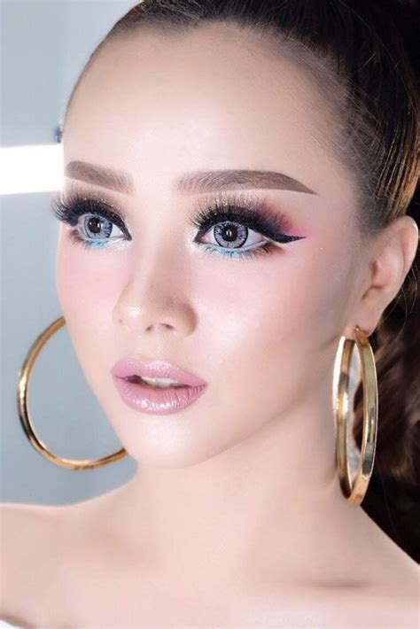 Asian Eyes Makeup Idea With Black Eyeliner Blackeyeliner Explore