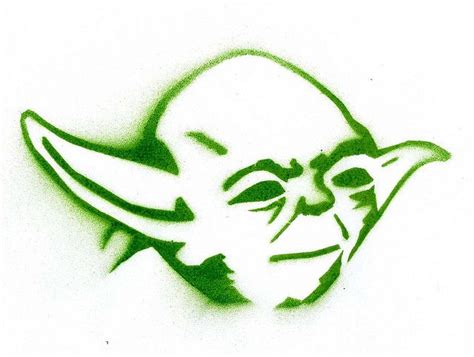 Yoda Stencil Printable Printable Word Searches