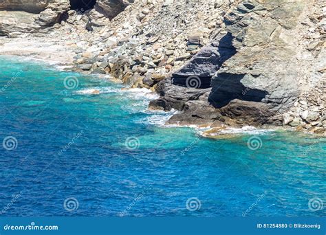 Beautiful Seascape In Greece Stock Photo Image Of Island Beach 81254880
