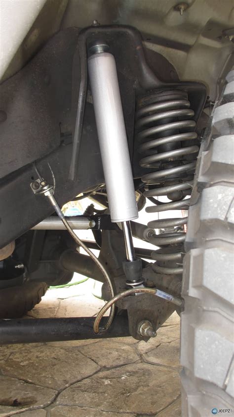 There are various options for mounting the unit. Rough Country 2.2 Shocks