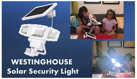 Westinghouse Solar Security Light ║Josh&Sarah ║HalukayTV - YouTube