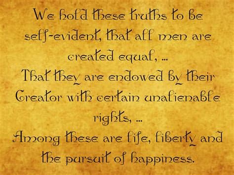 This amazing 2 page guide consists of the declaration of independence with the mayflower compact and gettysburg address, word for word. In the light of Day - Two | pearlsofprofundity