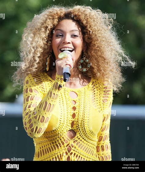 Beyonce Knowles Burger King Presents The Gma Summer Concert Series At