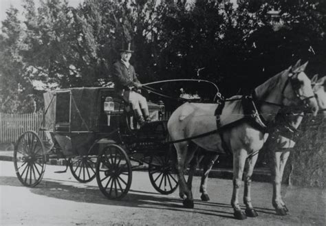 Unidentified Horse Drawn Coach C1900s Parramatta History And Heritage