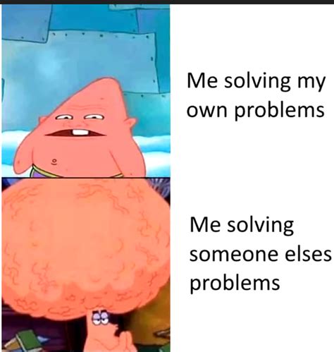 Solving Problems Patrick Star Know Your Meme