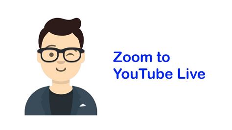 Zoom To Youtube Live Youtube