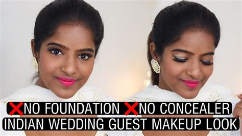 No Foundation No Concealerwedding Guest Makeup Look Simple