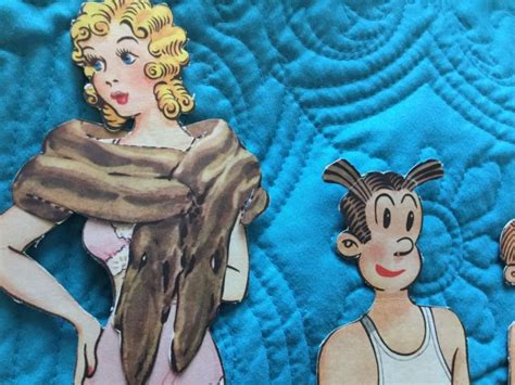 vintage dagwood blondie paper dolls comic strip original 1040s antique price guide details page