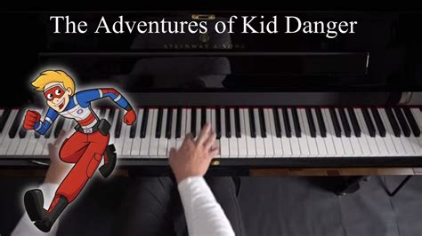 The Adventures Of Kid Danger Theme Song Piano Tutorial Youtube