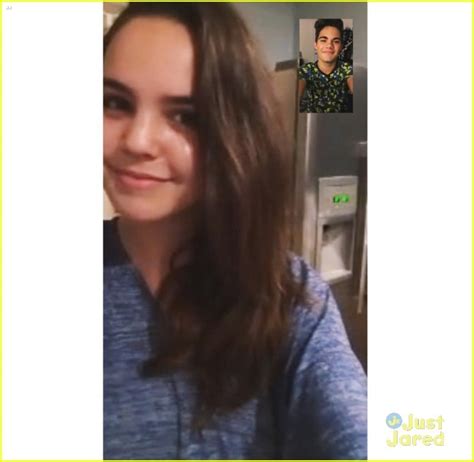 full sized photo of bailee madison emery kelly late night facetime 01 bailee madison and emery