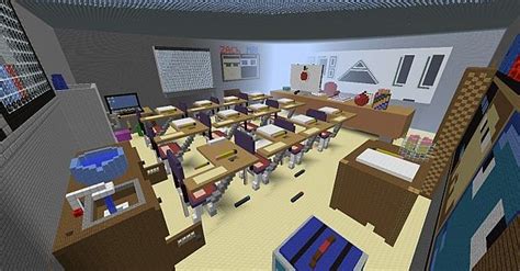 Classroom Minecraft Map
