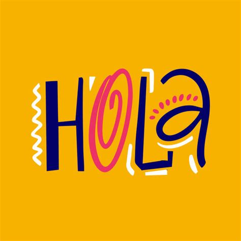 Background Of A Hola Illustrations Royalty Free Vector Graphics And Clip