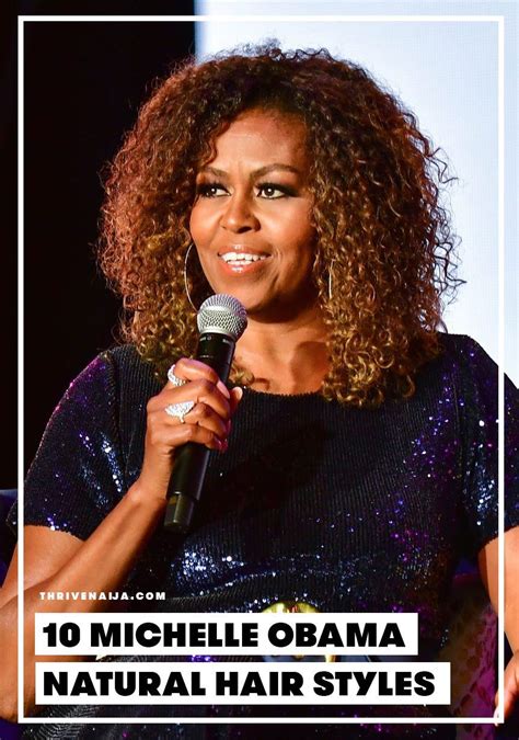 10 Michelle Obama Natural Hair Pictures Reveals Theyre Actual Hair