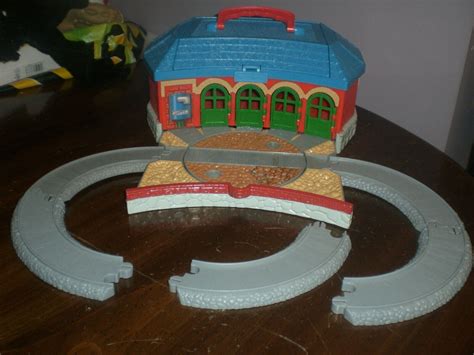 Thomas And Friends Take N Play Tidmouth Sheds Roundhouse Fold And Play