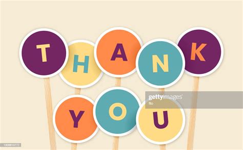 Thank You Signs High Res Vector Graphic Getty Images