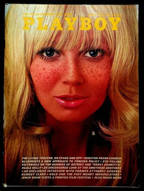 Vintage Playboy Magazine August Debbie Hooper Cleveland Ohio