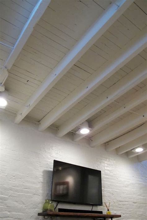 Painted Basement Ceiling Joists Ashlyn Wheat