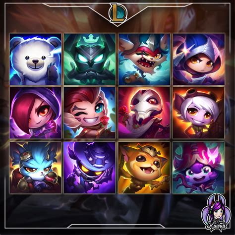 League Of Legends Champie Icons 2020 Tons Of Icons Done For League Of