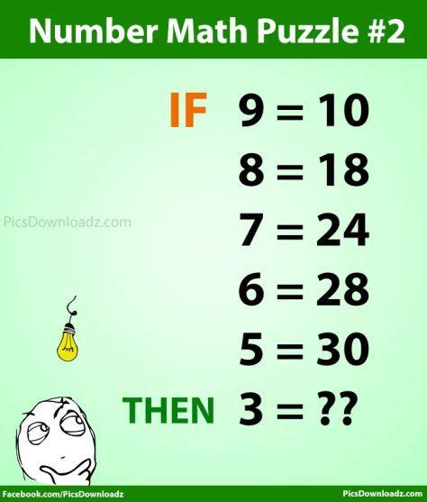 Tricky Math Riddles With Pictures And Answers Riddle Quiz