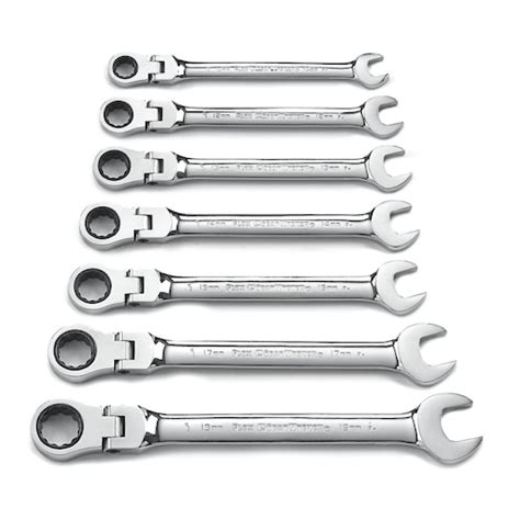 Gearwrench Saemetric Combination Ratcheting Wrench Set 20 Piece