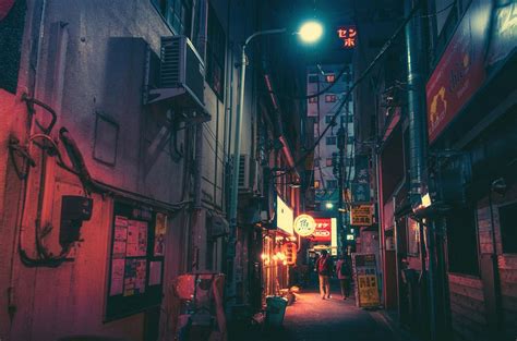 Tóquio Noturna Pelas Lentes De Masashi Wakui Japan Street Neon