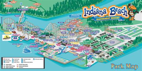 Indiana Beach Rv Park Map