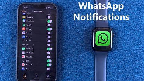 How To Get Whatsapp Notifications On Your Apple Watch Series 7 Youtube