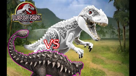 Lego Jurassic World Indominus Rex Vs Ankylosaurus Boss Battle