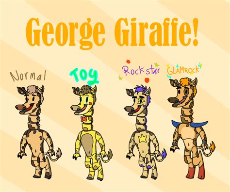 George Giraffe Over The Years Fnaf Oc By Pipetoad19 On Deviantart