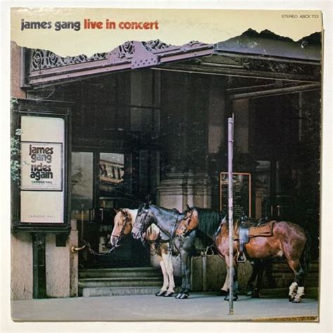 James Gang Live In Concert Lp Original 1971 Abcx 733 Vg Ebay