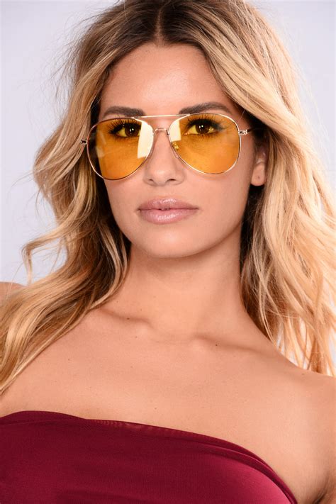 Tinted Love Sunglasses Yellow Fashion Nova Sunglasses Fashion Nova