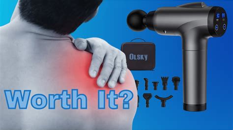 Olsky Deep Tissue Massage Gun Review Worth It Youtube