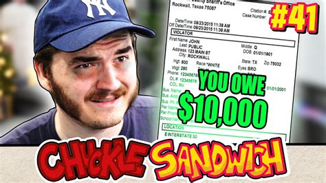 Schlatts 10000 Fine From Texas Chuckle Sandwich Ep 41 Youtube