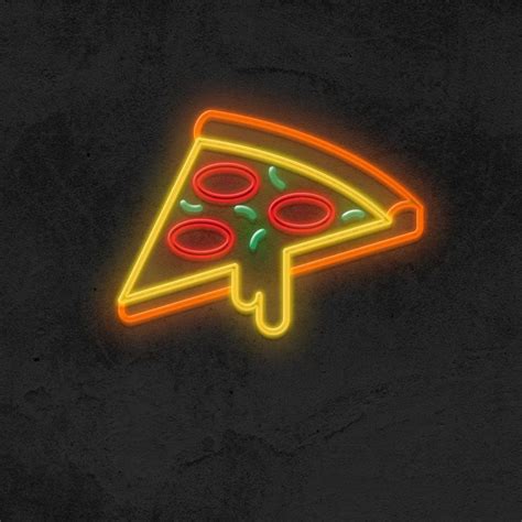 Pizza Led Neon Sign Neon Signs Neon Neon Wallpaper