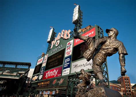 A Photo Tour Of Comerica Park Home Of The Detroit Tigers Greg