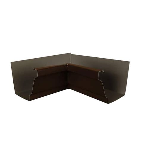 Amerimax Home Products 6 In Musket Brown Aluminum K Style Inside