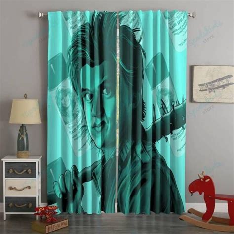 3d Printed Stranger Things Style Custom Living Room Curtains In 2022