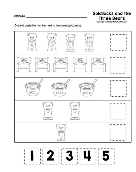 30 Goldilocks And The Three Bears Sequencing Worksheets Coo Worksheets
